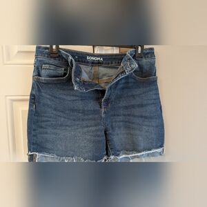 Sonoma Women's Classic Blue Jean Shorts